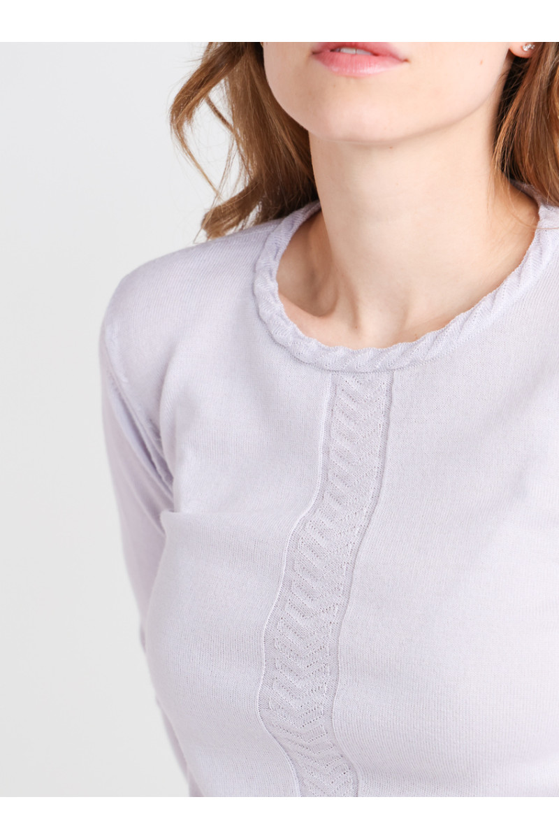 Pull en laine mérinos 9 B Solfin Fabriqué en France