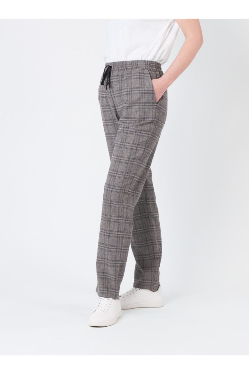 Pantalon femme à carreaux 3 B Solfin Fabriqué en France