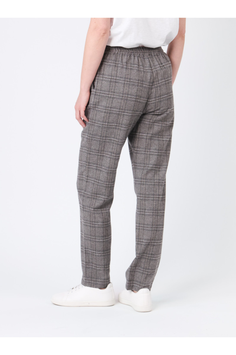 Pantalon femme à carreaux 4 B Solfin Fabriqué en France