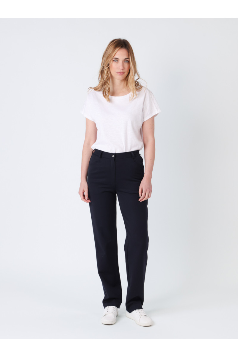 Pantalon en laine 10 B Solfin Fabriqué en France