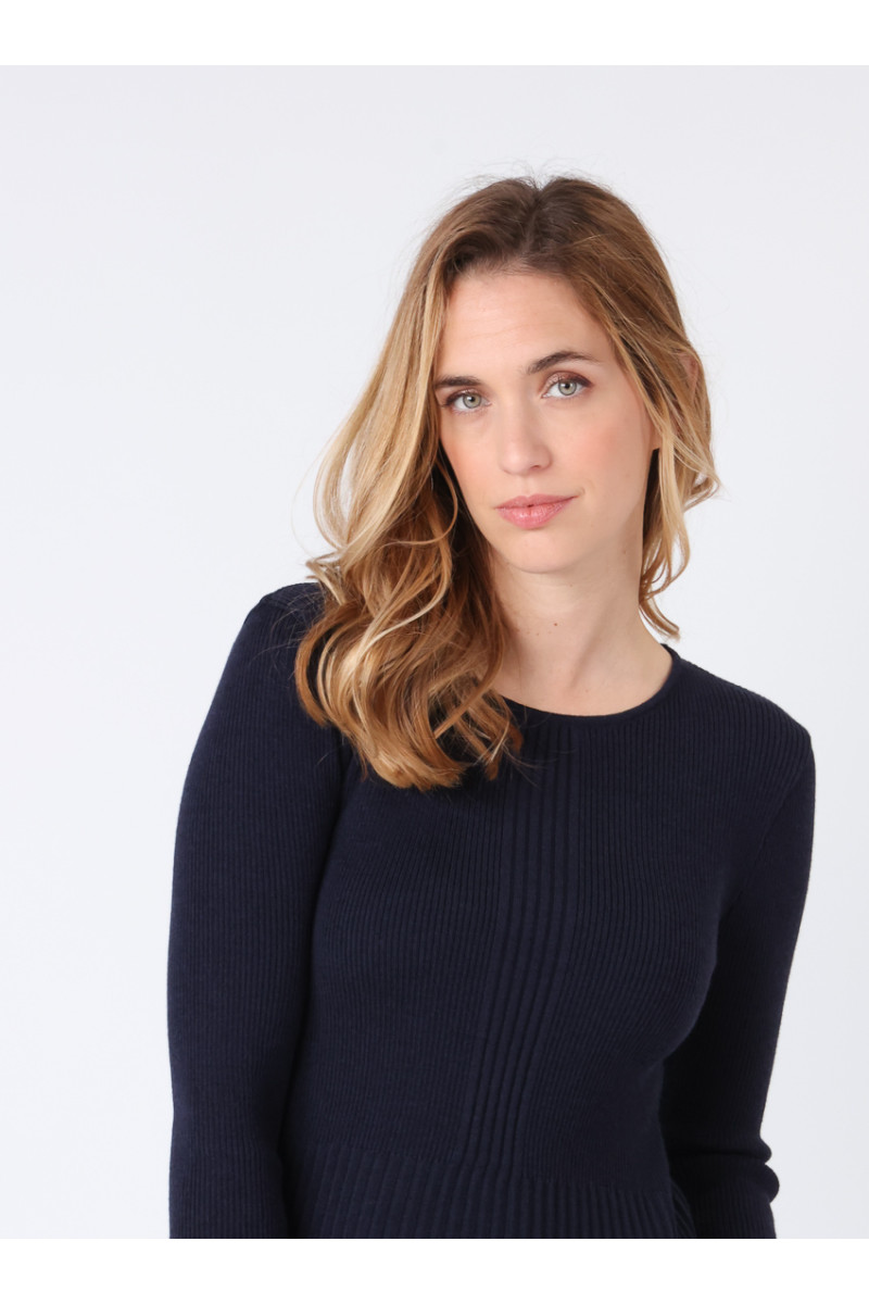 Robe en laine 5 B Solfin Fabriqué en France
