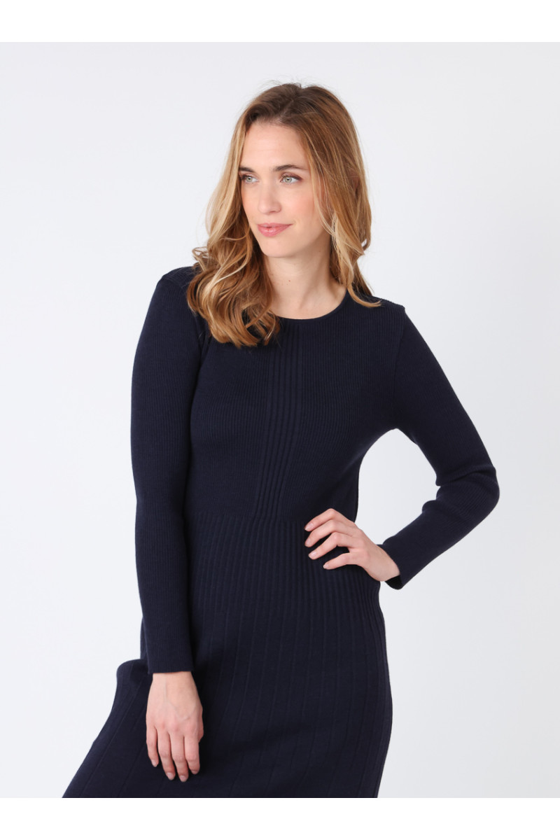 Robe en laine 6 B Solfin Fabriqué en France