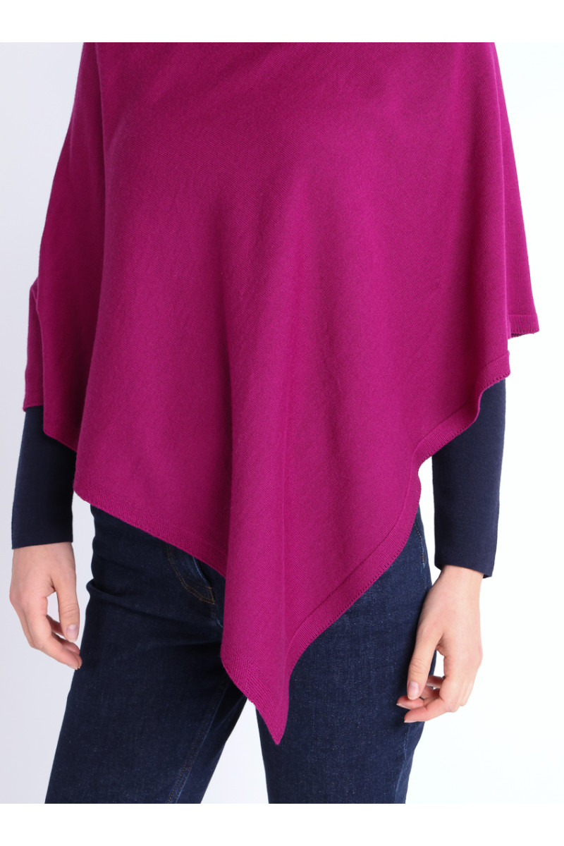 Poncho en laine 10 B Solfin Fabriqué en France