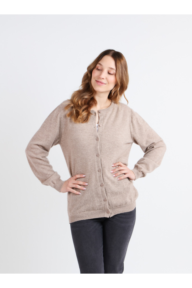 Cardigan en cachemire 18 B Solfin Fabriqué en France