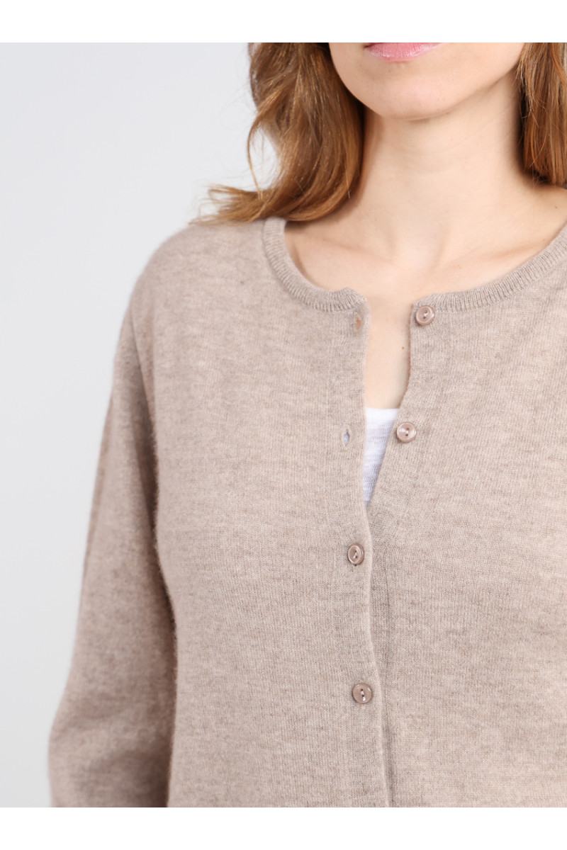 Cardigan en cachemire 20 B Solfin Fabriqué en France