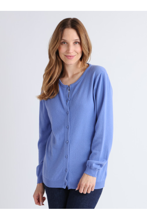 Cardigan en cachemire 22 B Solfin Fabriqué en France