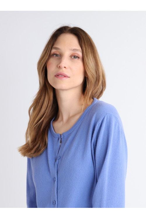 Cardigan en cachemire 22 B Solfin Fabriqué en France 2