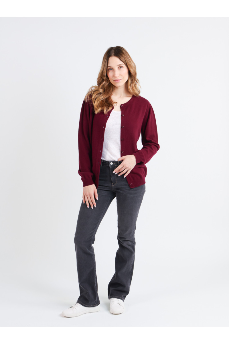 Cardigan en cachemire 29 B Solfin Fabriqué en France