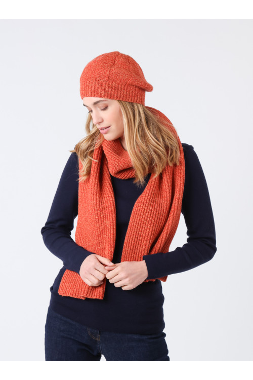 Béret en laine lambswool 2 B Solfin Fabriqué en France