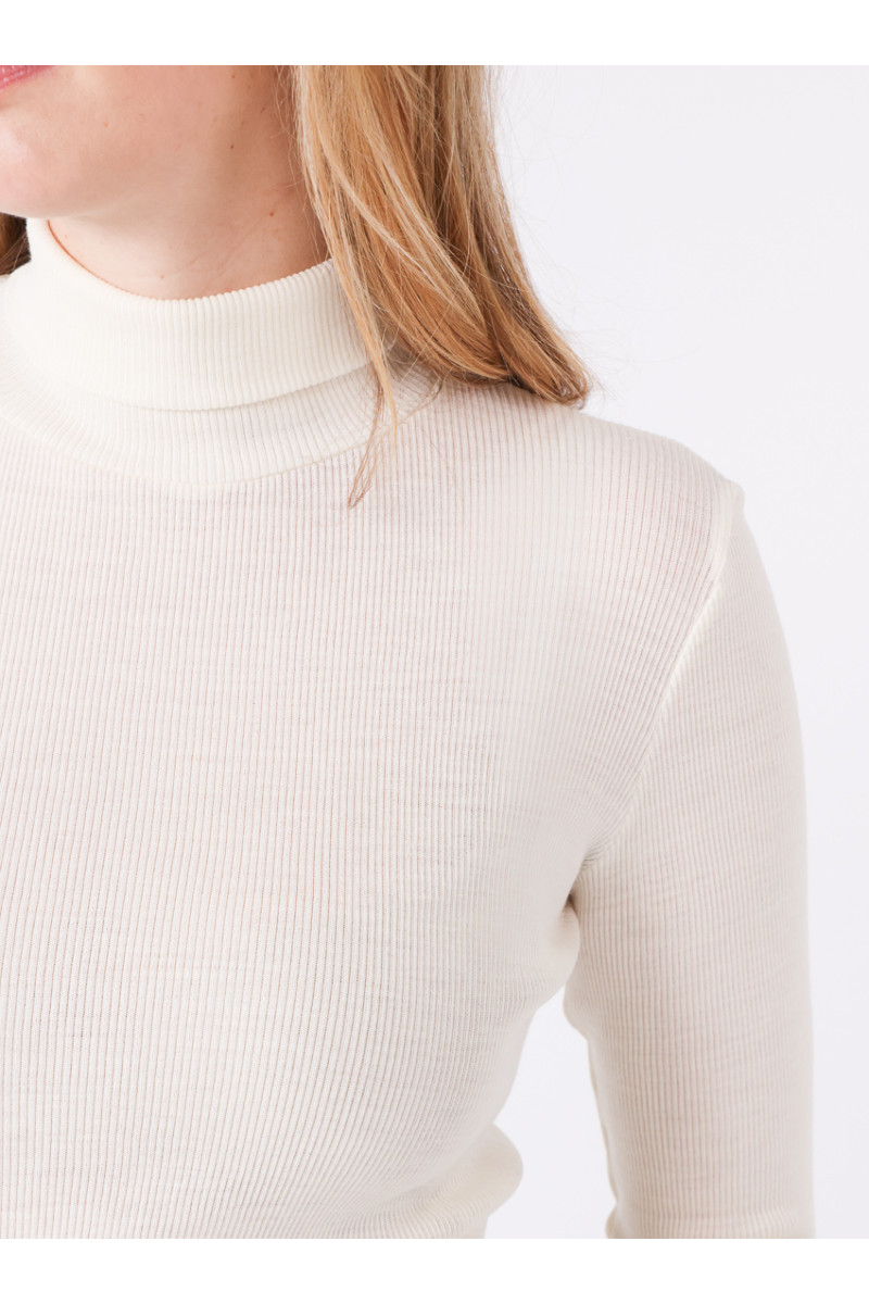 Pull chaussette col roulé 6 B Solfin Fabriqué en France