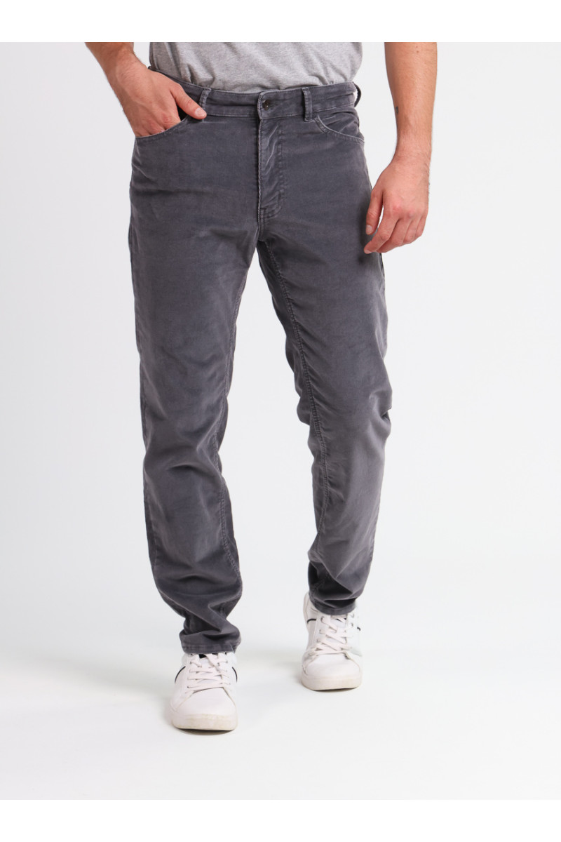 Pantalon velours coupe droite en coton 6 B Solfin Fabriqué en France
