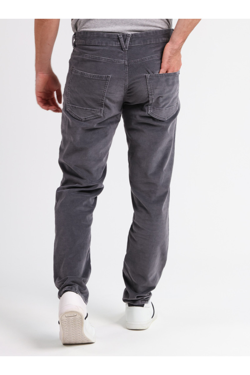 Pantalon velours coupe droite en coton 7 B Solfin Fabriqué en France