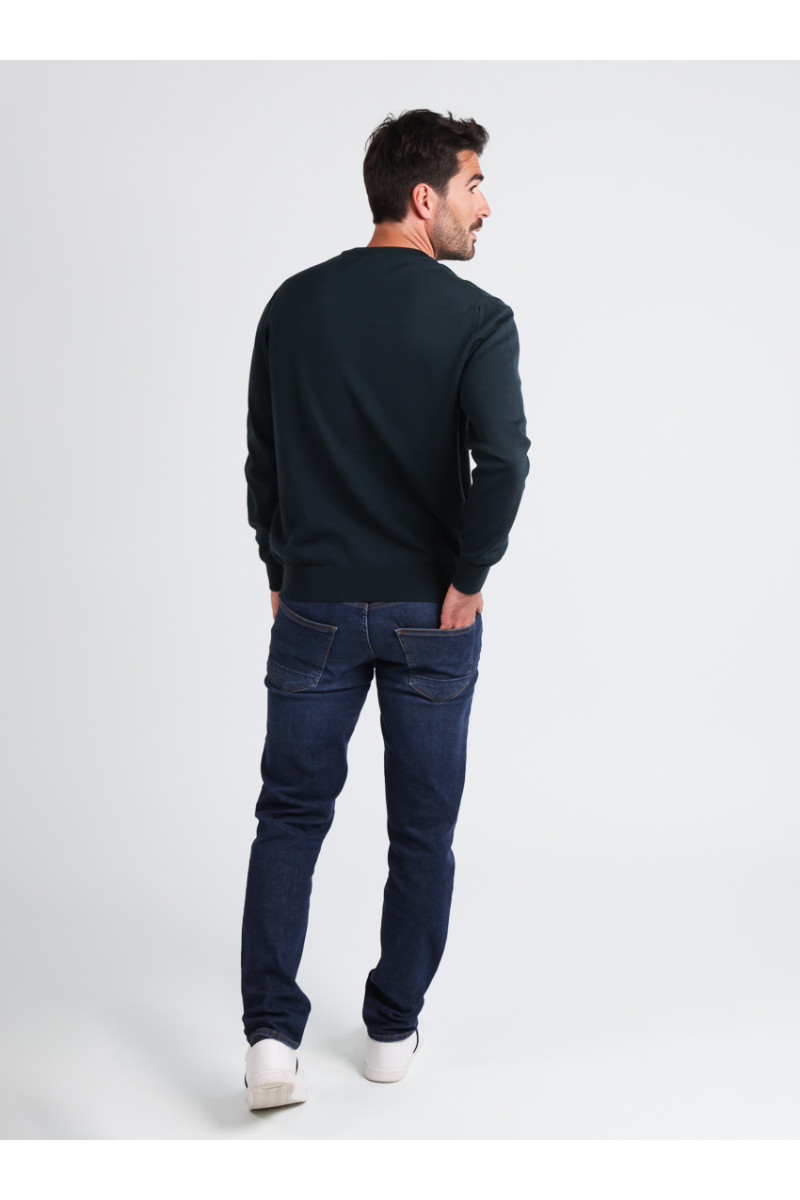 Pull ras du cou 25 B Solfin Fabriqué en France