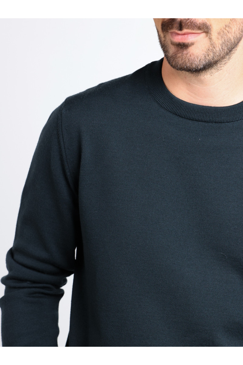 Pull ras du cou 27 B Solfin Fabriqué en France