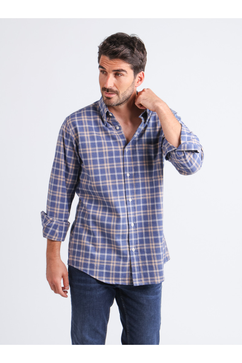 Chemise chaude en coton 3 B Solfin Fabriqué en France