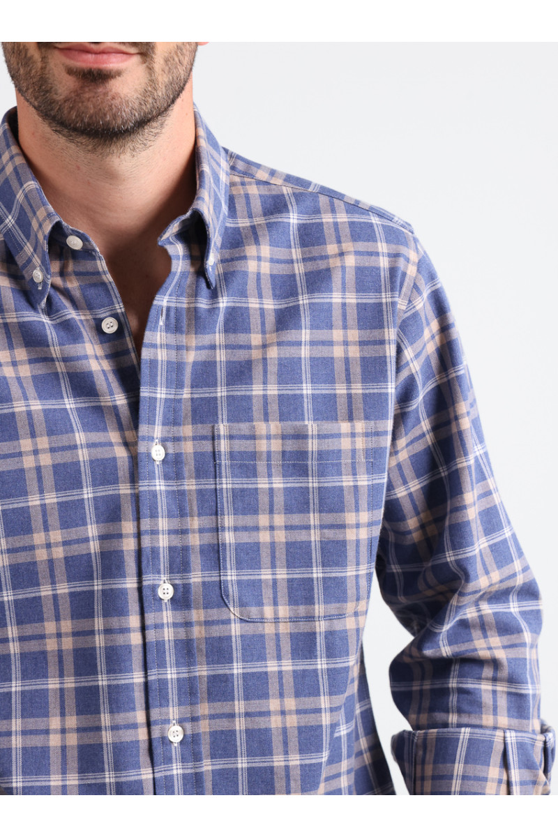 Chemise chaude en coton 5 B Solfin Fabriqué en France