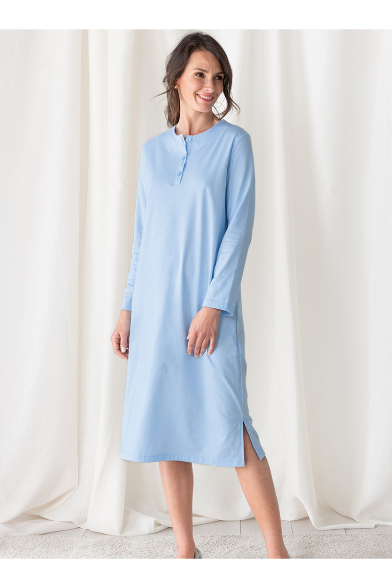 Chemise de nuit unie 1 B Solfin Fabriqué en France
