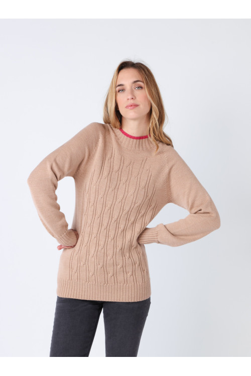 Pull 100% laine 8 B Solfin Fabriqué en France