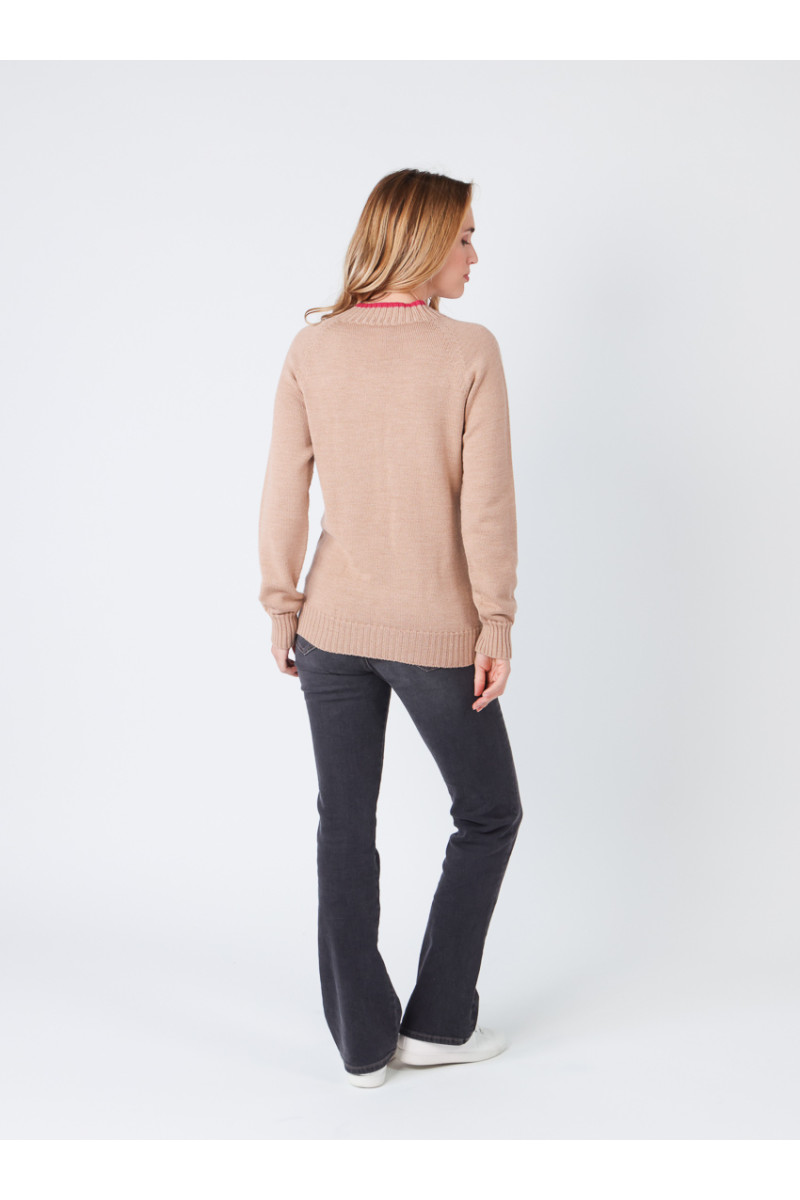 Pull 100% laine 11 B Solfin Fabriqué en France