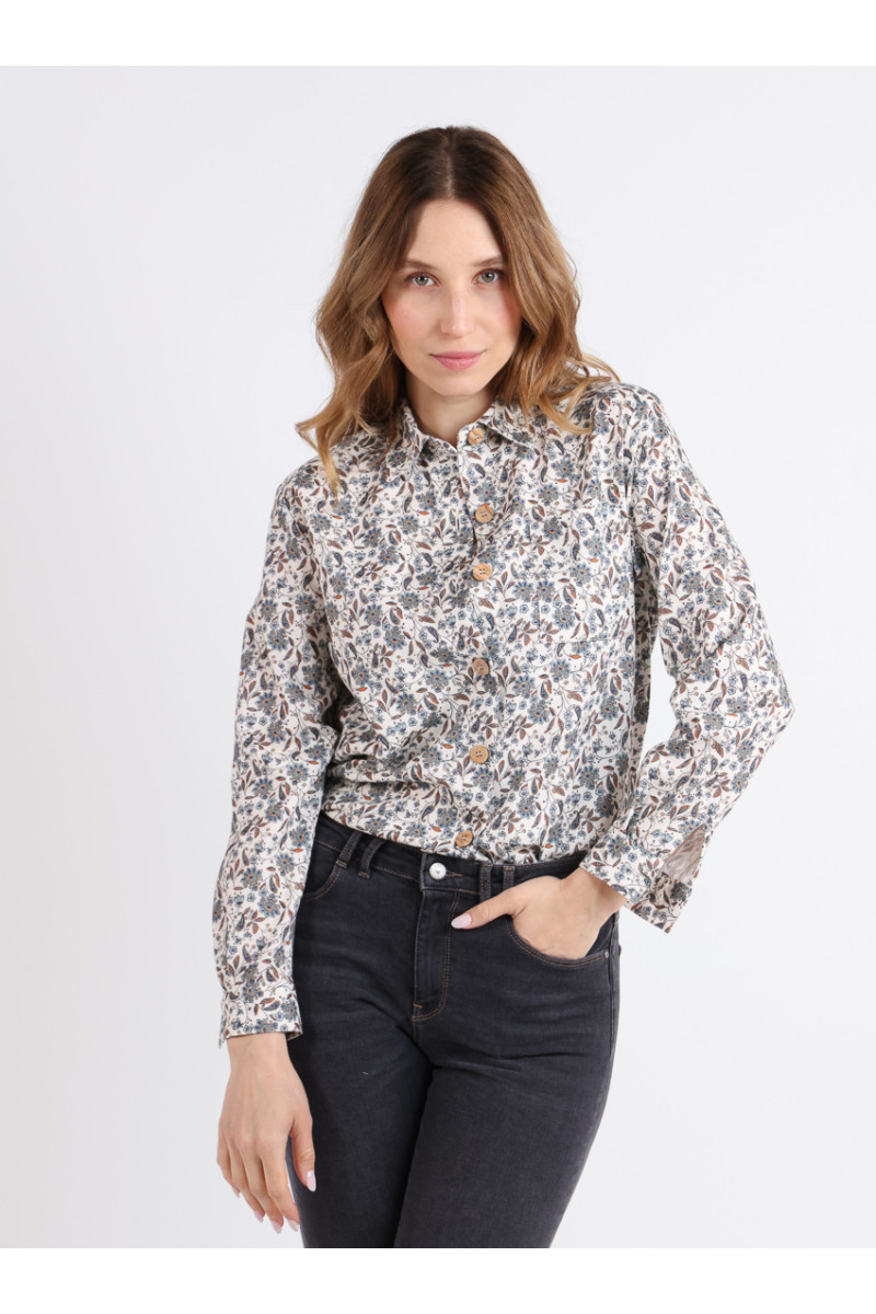 Surchemise en velours de coton 1 B Solfin Fabriqué en France