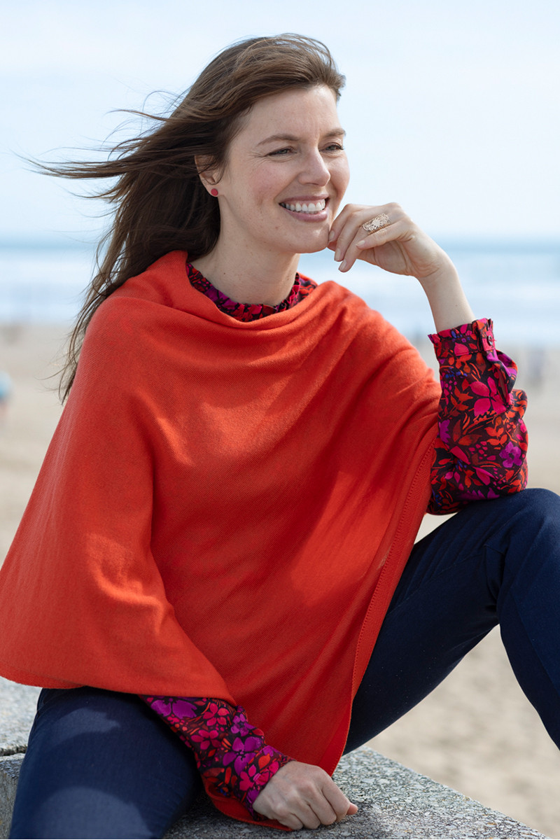 Poncho femme 3 B Solfin Fabriqué en France