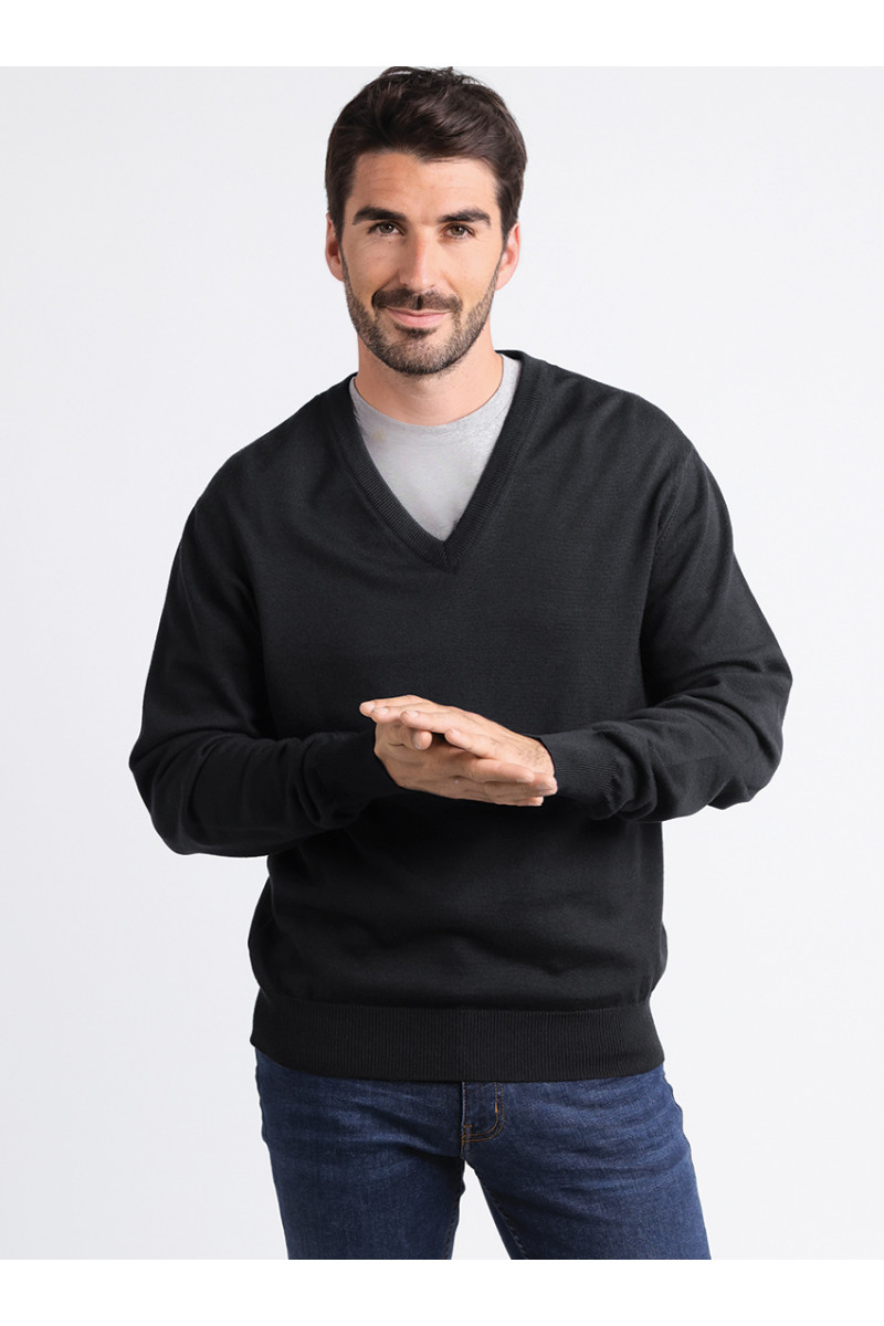 Pull mérinos 77 B Solfin Fabriqué en France