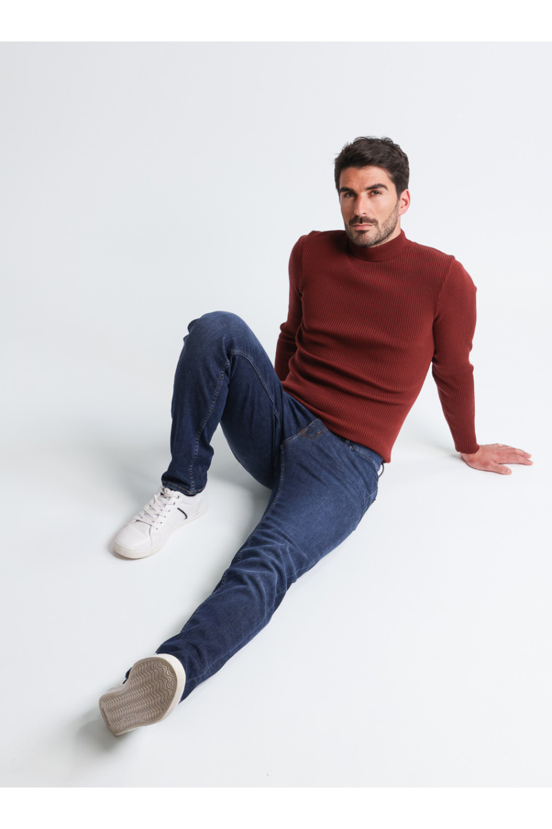 Tee-shirt en laine mérinos épais col cheminée 40 B Solfin Fabriqué en France Tee-shirt en laine mérinos épais col cheminée 40 B Solfin Fabriqué en France