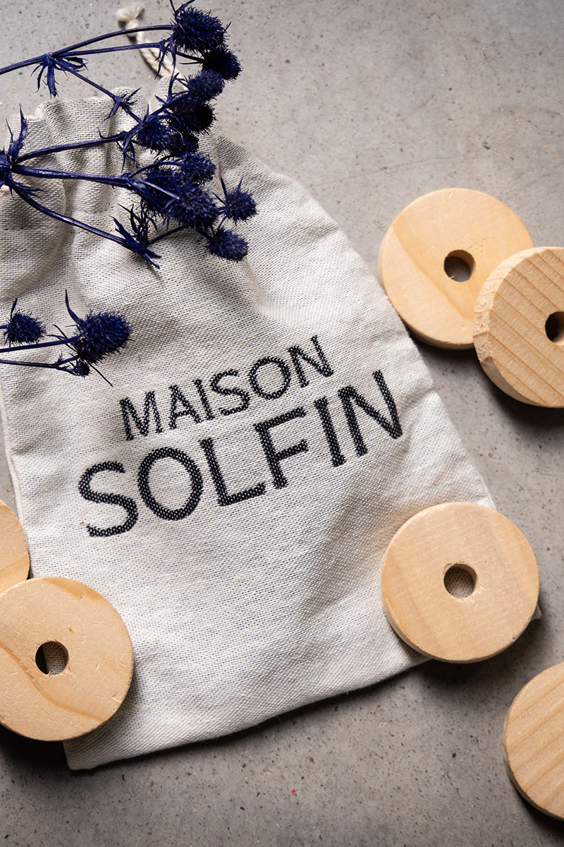 Palets de Cèdre Naturel – Anti-Mites et Parfum Textile 4 B Solfin Fabriqué en France