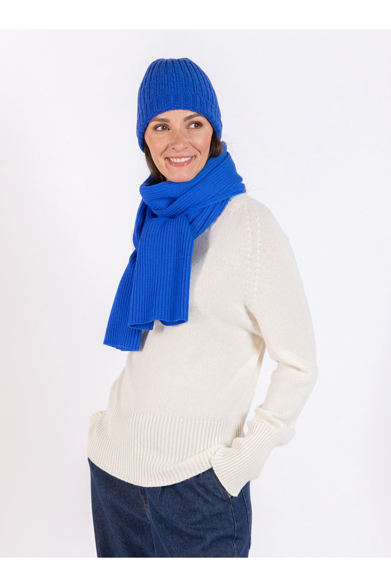 Écharpe en laine mérinos 23 B Solfin Fabriqué en France Écharpe en laine mérinos 23 B Solfin Fabriqué en France