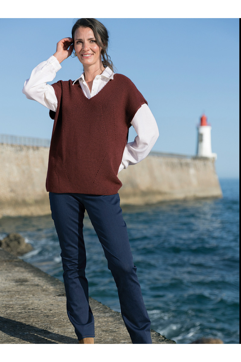 Jegging en coton 1 B Solfin Fabriqué en France