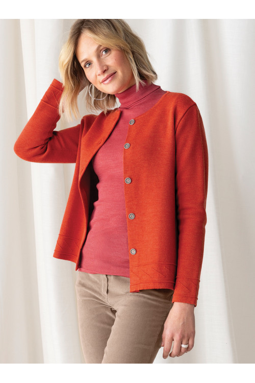 Veste courte en laine 8 B Solfin Fabriqué en France