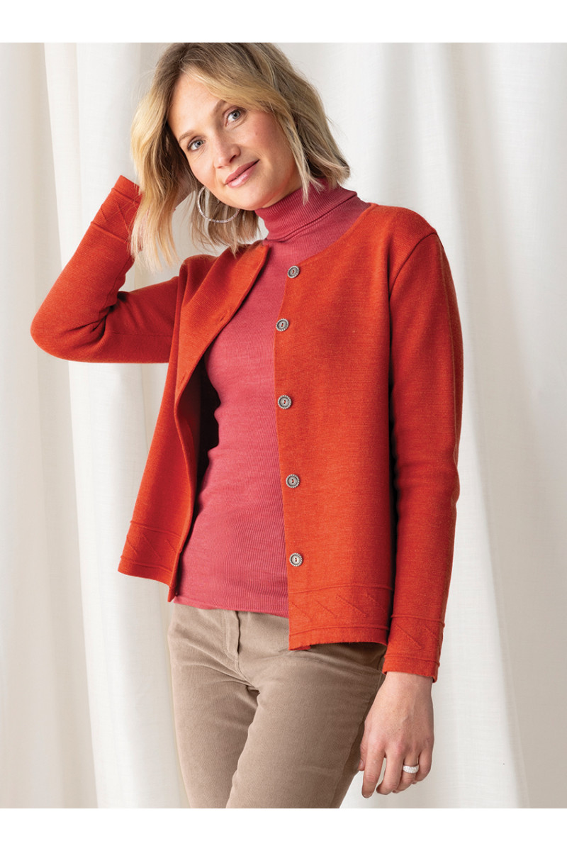 Veste courte en laine 8 B Solfin Fabriqué en France