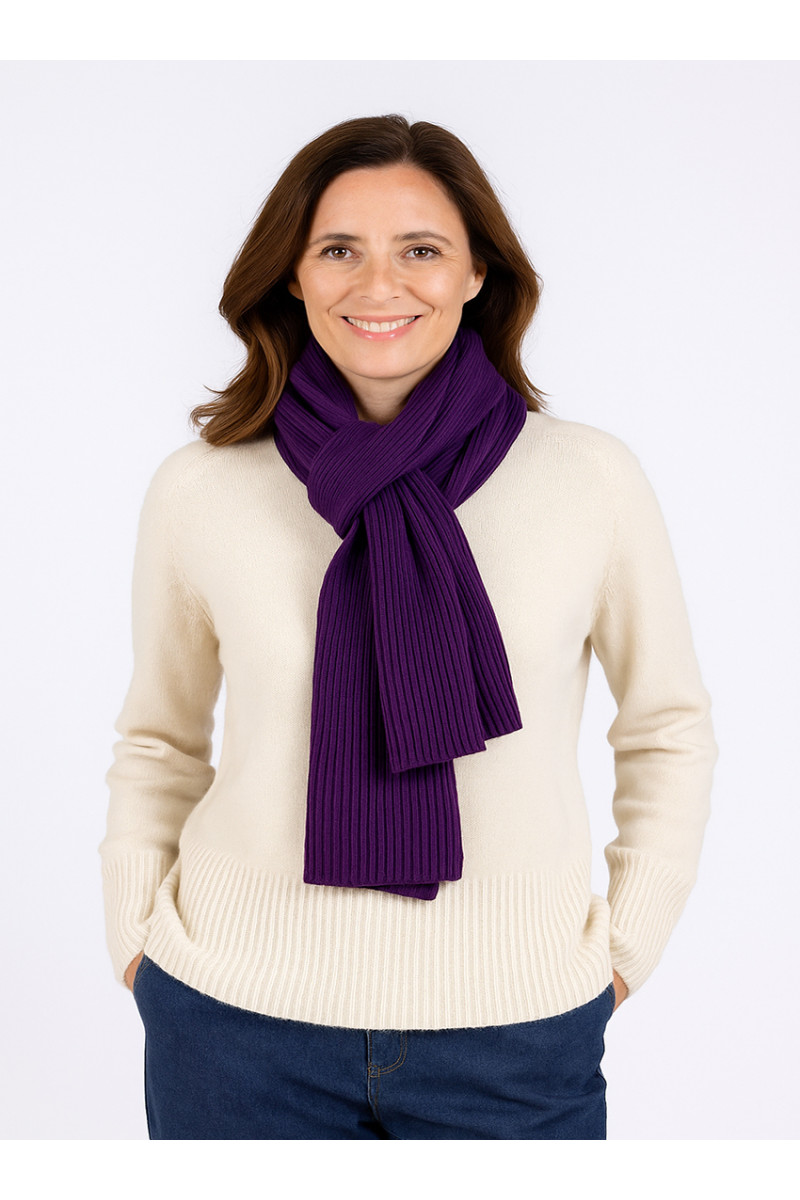 Écharpe en laine mérinos - 20 Monsieur Solfin | Fabriqué en France Écharpe en laine mérinos - 20 Monsieur Solfin | Fabriqué en France