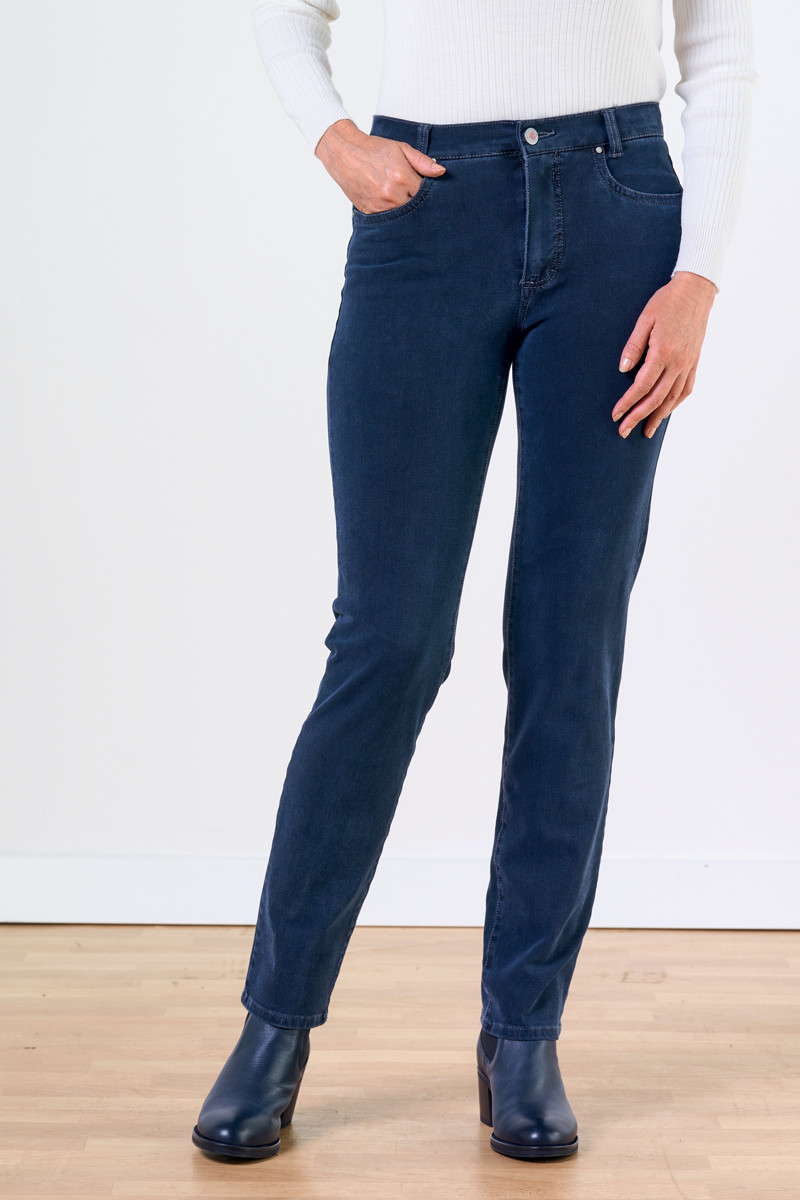 Jean coupe droite en coton 11 B Solfin Fabriqué en France Jean coupe droite en coton 11 B Solfin Fabriqué en France