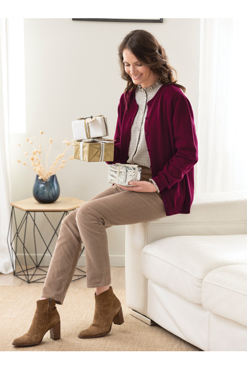 Cardigan en cachemire - 1 Monsieur Solfin | Fabriqué en France