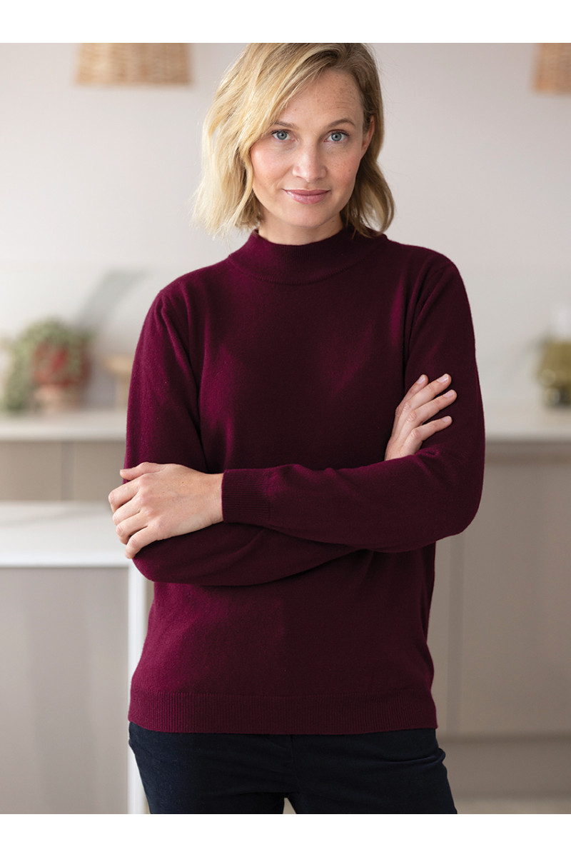 Pull col cheminee cachemire - 1 Monsieur Solfin | Fabriqué en France Pull col cheminee cachemire - 1 Monsieur Solfin | Fabriqué en France