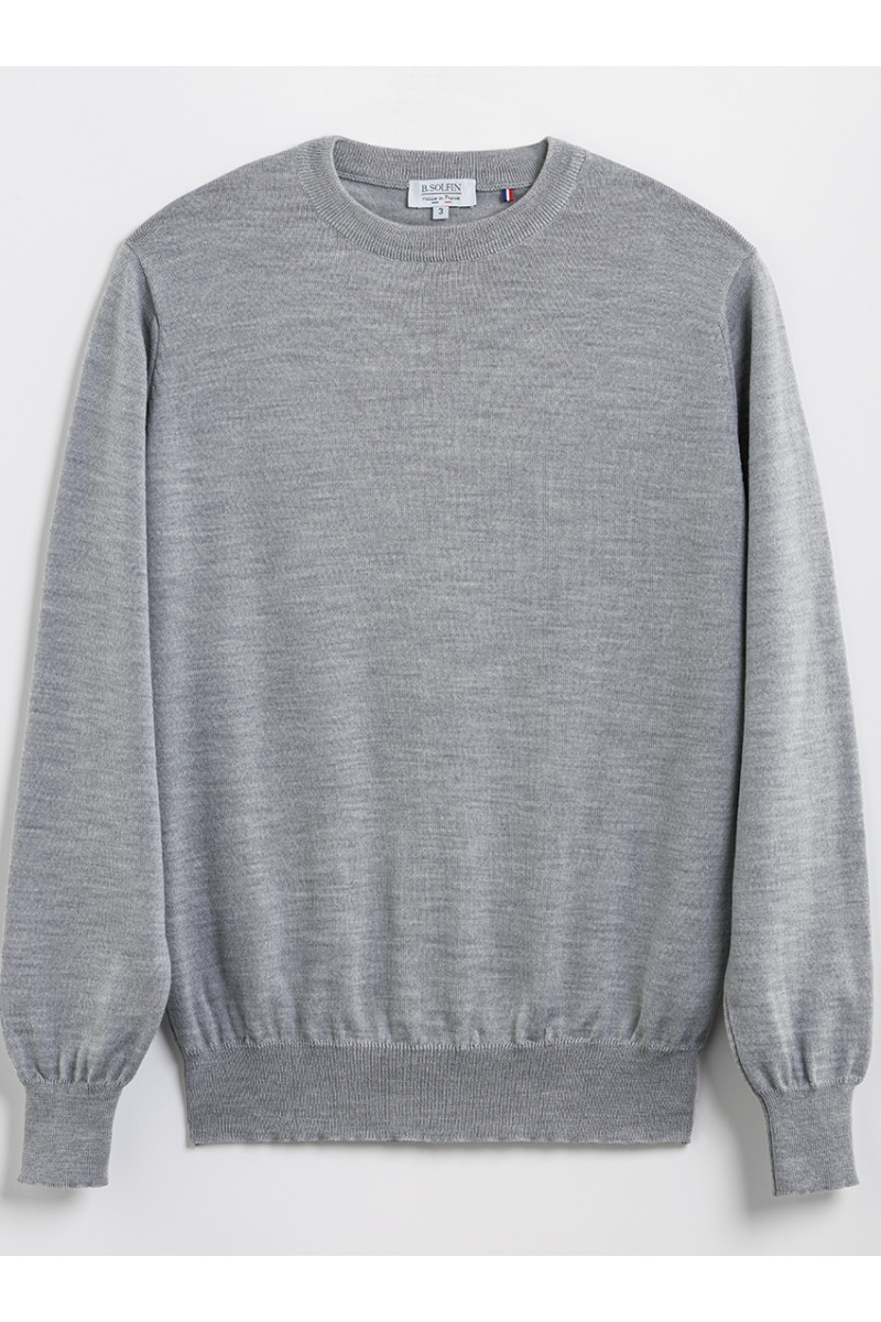 Pull ras du cou - 30 Monsieur Solfin | Fabriqué en France Pull ras du cou - 30 Monsieur Solfin | Fabriqué en France